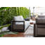 Ensemble de chaises longues pour 5 personnes avec coussins Sunbrella Newport