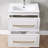 23.62'' Single Bathroom Vanity with Solid + Manufactured Wood Top-277409193