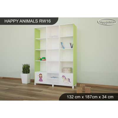 187cm H X 132cm W Kids Bookcase