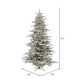 Flocked Sierra Fir Artificial Christmas Tree