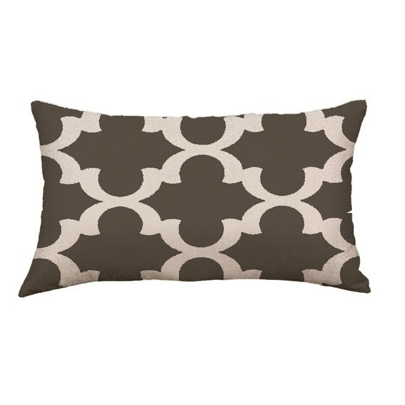 Housse de coussin géométrique H