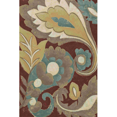 " Provincial Paisley I " by Chariklia Zarris Painting Print