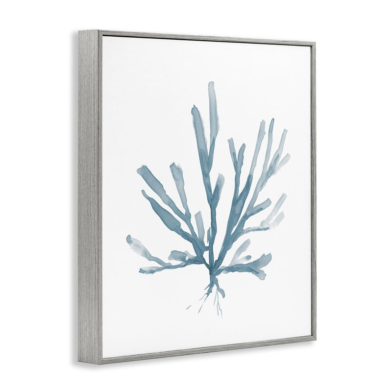 Giclée de corail minimaliste, design par Carol Robinson, H 14 po x l 11 po, Estampe numérique Farmhouse