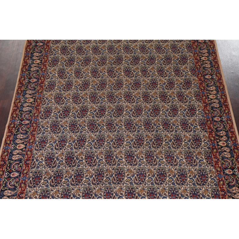 Tapis motif cachemire 9 x 12