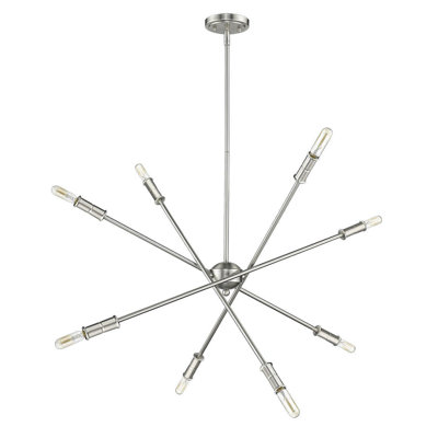 Lustre sphérique spoutnik à 8 lumières Clarice
