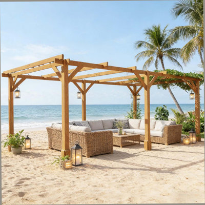Stable Pergola,Outdoor Gazebo Grape Trellis