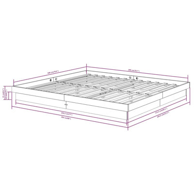 Jaquita Solid pinewood Bed