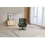 Watseka Upholstered Swivel Armchair with Footstool-2028972429