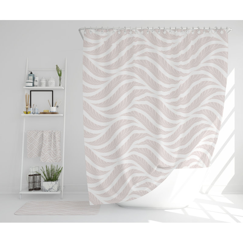 Nathifa Polyester Shower Curtain Set