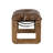 Devin  16.93'' W Top Grain Genuine Leather Upholstered Rectangle Ottoman With Solid Ash Wood Base-1142266271