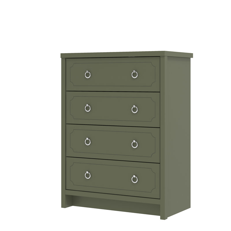Verve 4 Drawer Chest, Kale Green