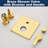 All Metal Shower System With Tub Spout, High Pressure 10 Inch Rain Shower Head And Handheld Shower Set, (Valve Included)-114406183