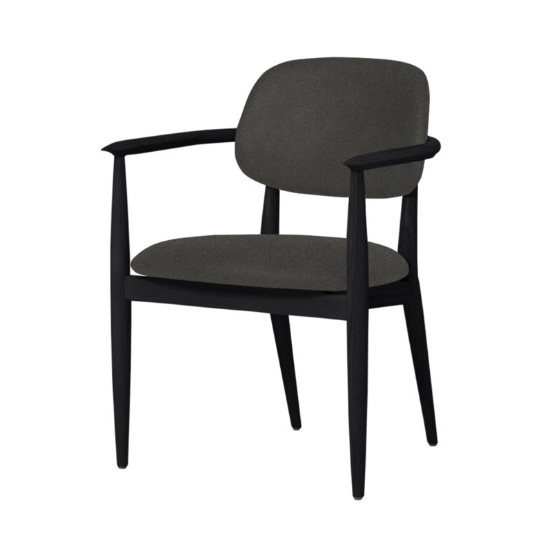 Slow Arm Chair, Onyx Oak, Manhattan 804