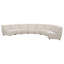 Canapé modulaire rembourré 8 pièces Sycamore Ivory