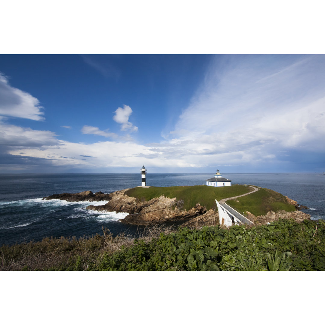 Ribadeo Leuchtturm von Percds - Kunstdrucke auf Leinwand