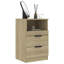 40cm W Manufactured Wood Bedside Table-384436017-351968000