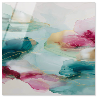 Impression abstraite sur toile Tide Surge II par Art Remedy, prête à accrocher, 12 x 12