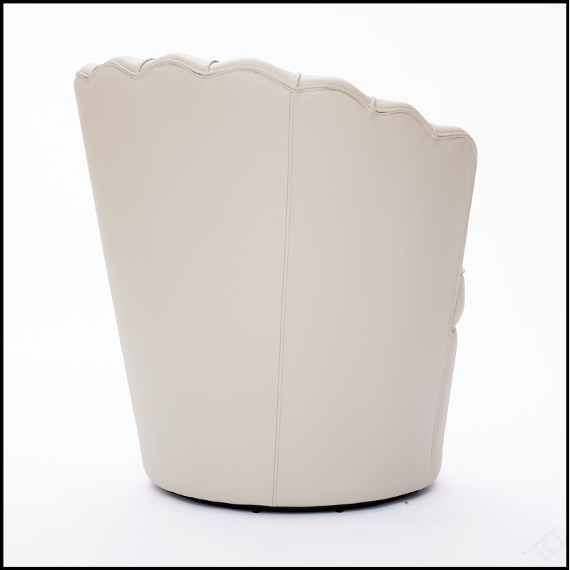 Chaise de bureau Petal, Crème