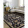 Torino Oriental Handmade Tufted Wool Black/Camel/Beige/Brown Area Rug