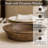  Solid Wood Vase for Floral Arrangements
