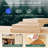 Solid Wood 2-in-1 Stuffed Animal Storage With Sturdy Cube Base & Elastic Rope, Space-saving Toy Storage For Playroom, Nursery Or Bedroom