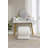 017S-S-Shape Fabric Ottoman Makeup Stool Footstool（ONLY OTTOMAN)-924078930