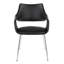 Chaise en métal et similicuir élégant - ensemble de 2-125535622-125535619