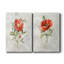 Lin pivoine - ensemble de 2 peintures sur toile-1163732934-1163732027