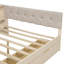 Lit plateforme en bois avec tablettes de rangement-2020578866-2020578865
