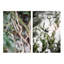Simulation d'olivier, plante verte, bonsaï, grandes plantes, pot artificiel