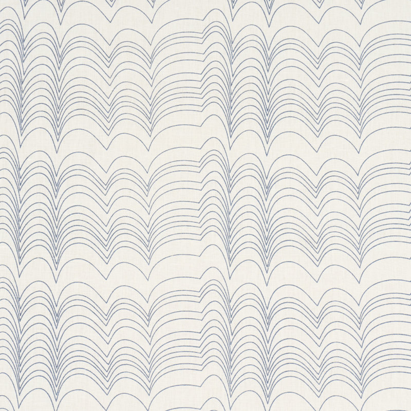 Tissu Schumacher X Studio Bon Richter, Bleu