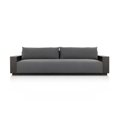 Mather Outdoor Metal Sofa-106" by AllModern