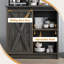 Armoire avec 6 crochets Abrianna Farmhouse-1394751230