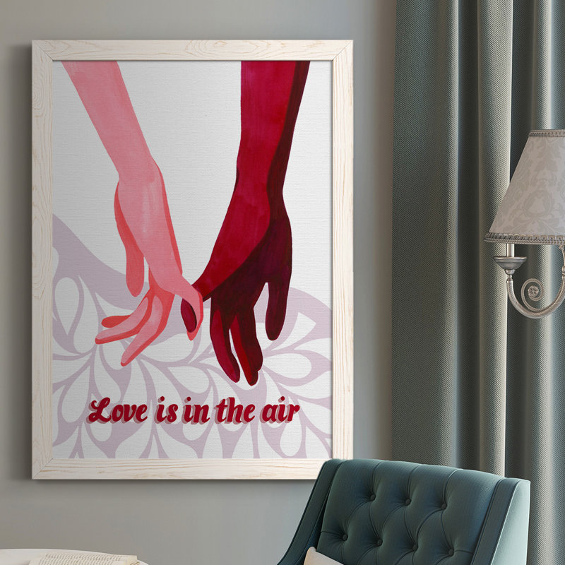 " Groovy Love II ", White, 37.5" H x 27.5" W x 1" D
