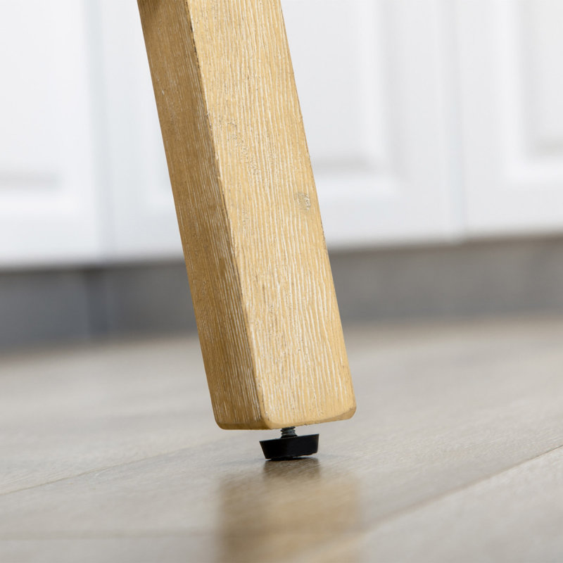 Ensemble de 2 tabourets de bar à hauteur de bar pivotant à 180 degrés, siège de 30 po de hauteur avec repose-pieds en bois massif et capitonnage à boutons