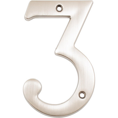 4" Heavy-Duty House Number