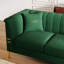 Canapé 3 places de style Chesterfield avec 2 coussins pour le salon-1689424781