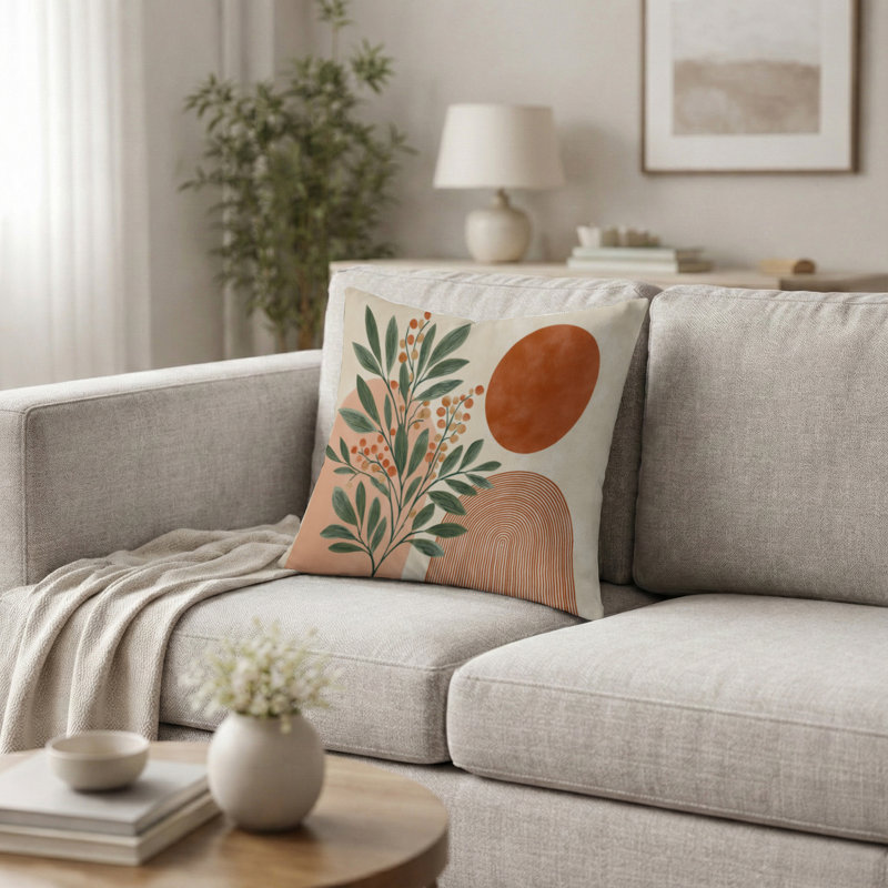 Coussin décoratif Botanicals, H 20 po x l 20 po