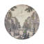 Dimanche A Paris Sunrise Vegan Leather Round Coasters-2129483908