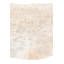 Tapis carré beige et argent Jed
