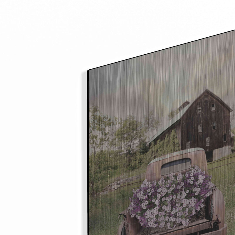 "Camion Petunia" par Lori Deiter, H 16 po x l 12 po