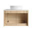 Meuble-lavabo flottant avec porte à fermeture en douceur 30 po-539721696