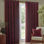 Heavy Chenille Room Darkening Curtain Panel Pair