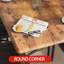 Dining Table Set For 2, Kitchen Table With 2 Upholstered Chairs, 3 Piece Square Dining Room Table Set