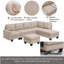 Canapé modulaire 3 pièces Khristine-961330343