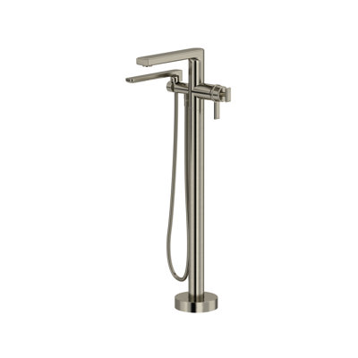 Manifesto Thermostatic Single  Hole Floor Mount Tub Filler Trim