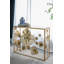 Console avec plateau en verre à miroir, table d'entrée