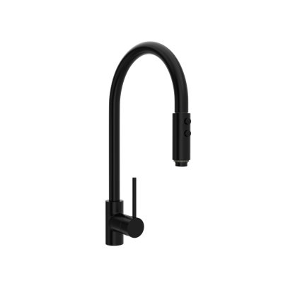 Bossini One Handle Architectural Single Hole Kitchen Faucet