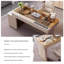 Modern Light Luxury L-Shaped Desk with Glass Top, Home Office Desk, Vanity Table-253465424