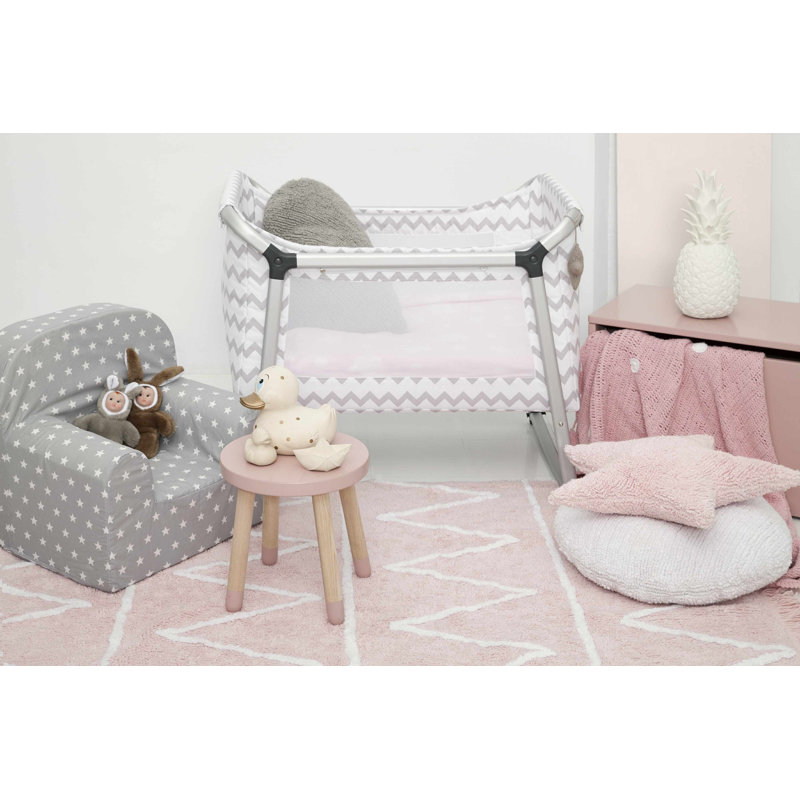 Stars Novelty Pillow Cover & Insert, Pink